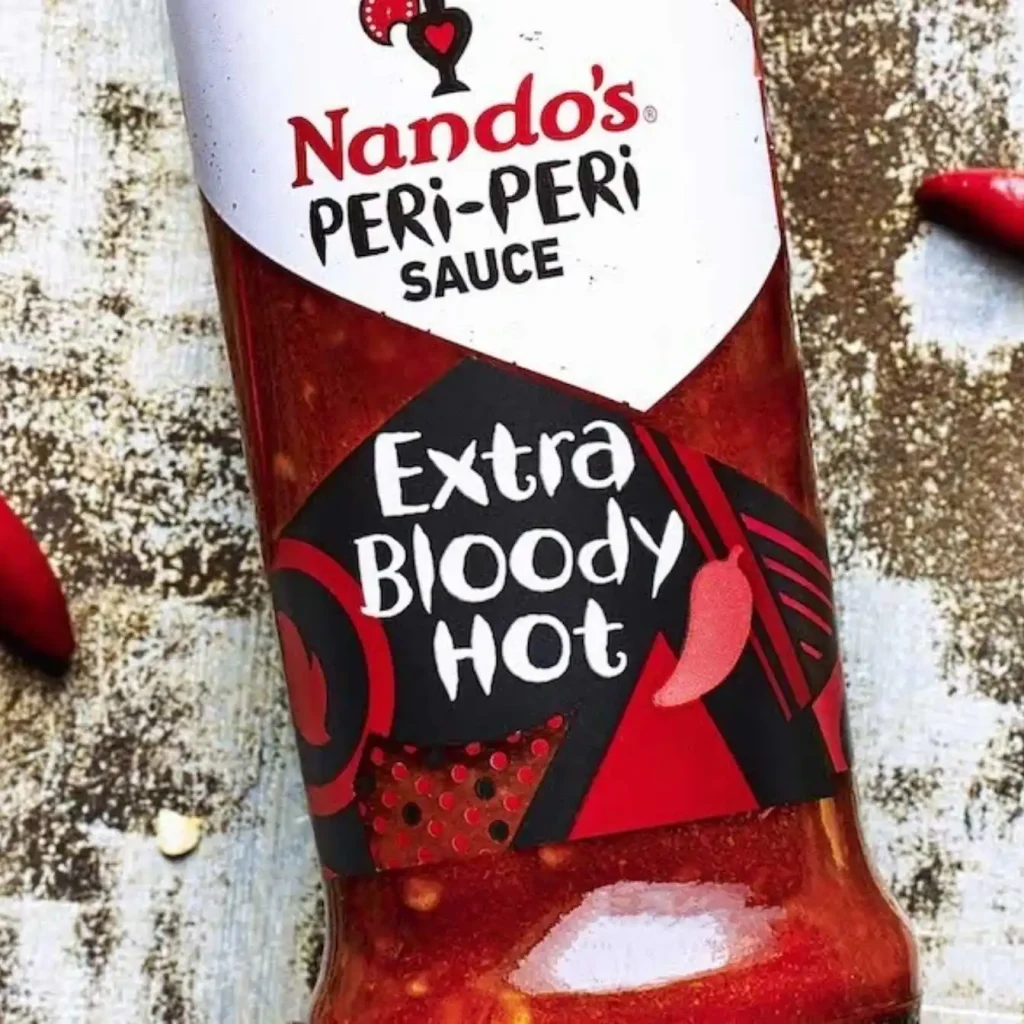 Nando's Double Chicken Wrap Menu 2 Extra Hot
