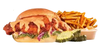 Cauli Daves #4: 1 Cauli Slider with Fries 1 Cauli Daves #4