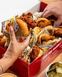 Hot Box – Dave's Bites Menu 5 Sandwich Box