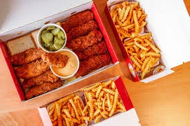 Hot Box – Dave's Bites Menu 4 Dave's Hot Chicken Box Meal