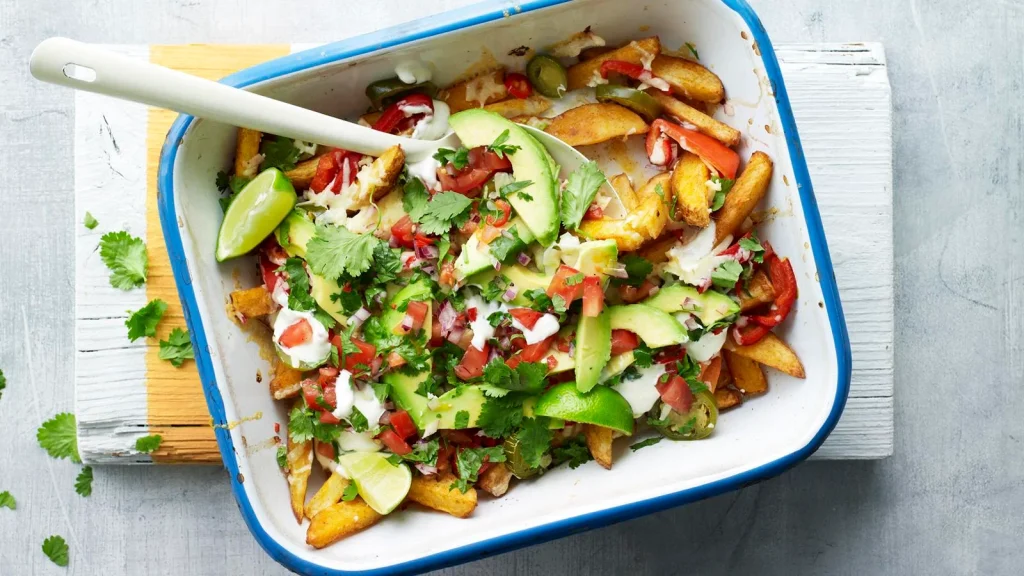 Small Cauliflower Top Loaded Fries 2 Small Cauliflower Top Loaded Fries