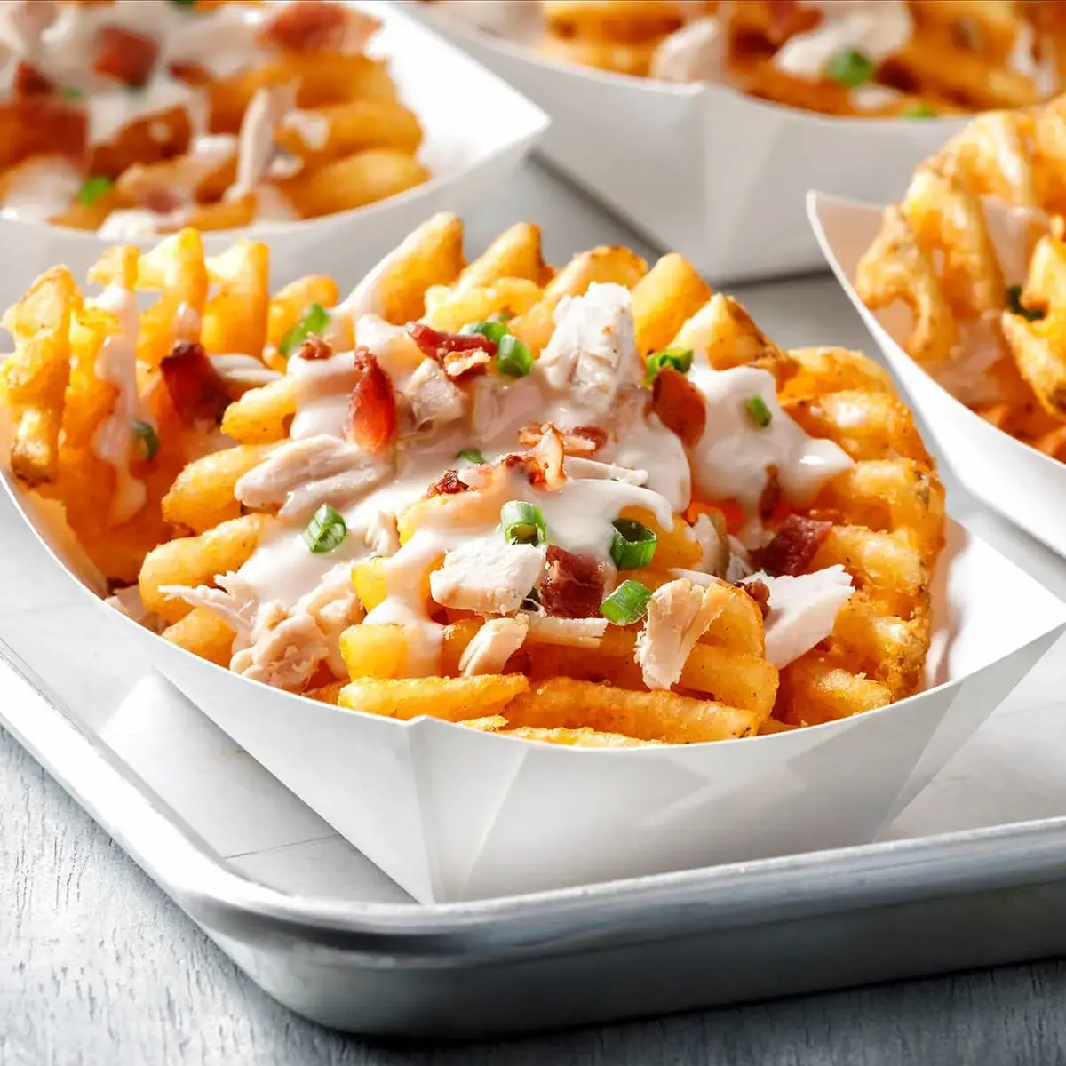 Regular Cauliflower Top Loaded Fries 2 Regular Cauliflower Top Loaded Fries