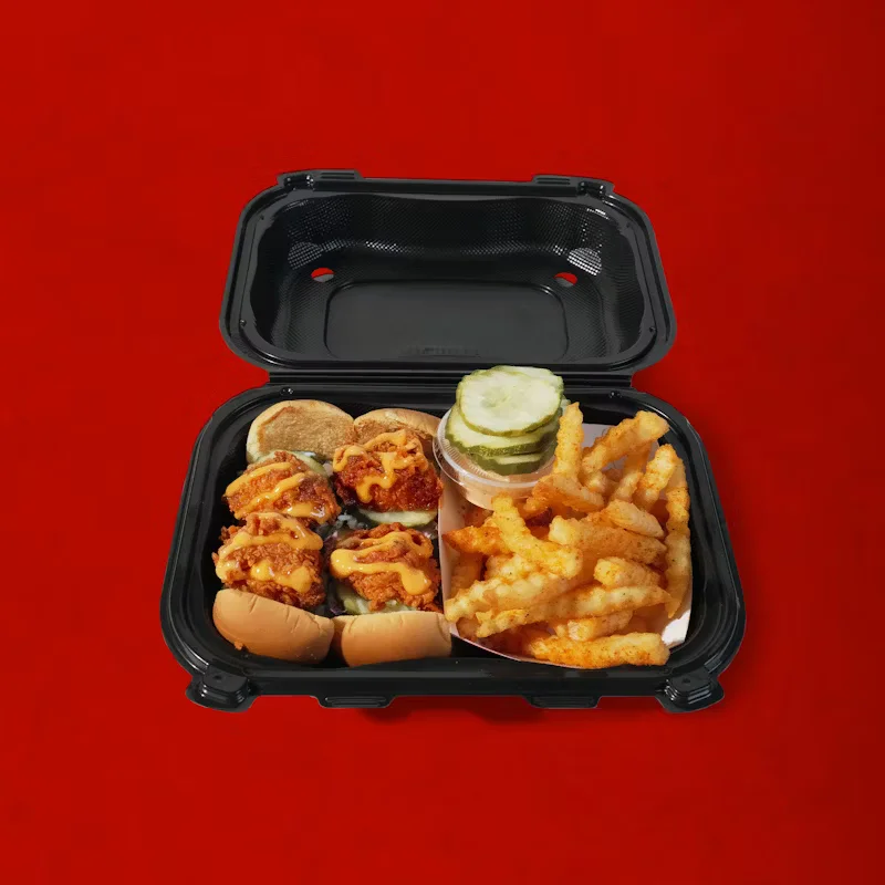 Dave's Hot Chicken Menu - Latest 2025 10 Dave’s Mini Sliders w Fries