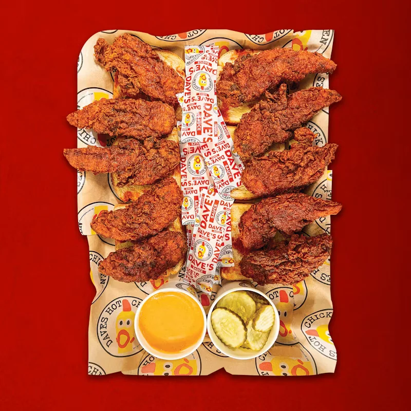 Dave's Hot Chicken Menu - Latest 2025 1 Hot Box - Tenders