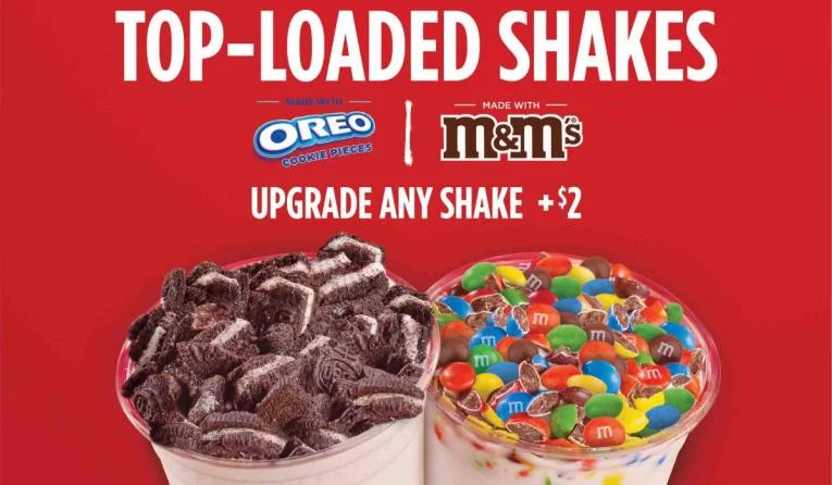 Small Oreo Top-Loaded Shake 1 Small Oreo Top-Loaded Shake