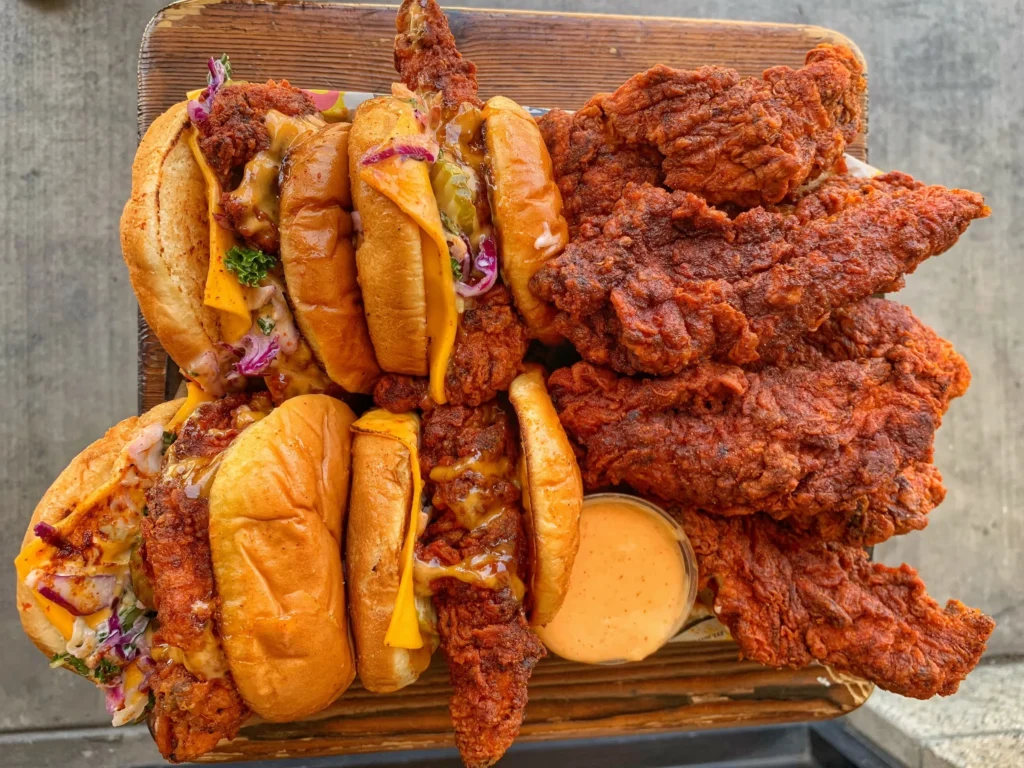 Dave’s Hot Chicken Manchester – Printworks Menu Location 1 Manchester Printworks Menu
