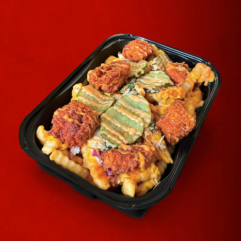 Dave's Hot Chicken Menu - Latest 2025 9 Regular Top Loaded Fries